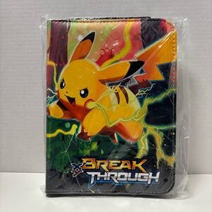 Pokemon Breakthrough Card Holder - Yellow and Black